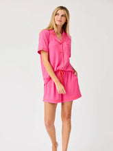 Load image into Gallery viewer, Charlotte Pajama Shorts Set - Pink by Mary Square