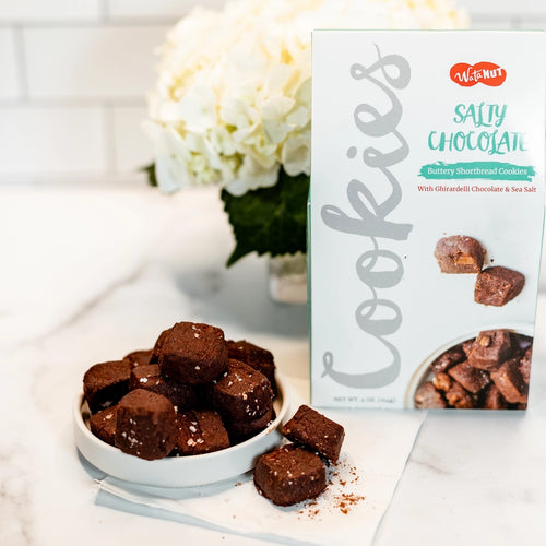 Salty Chocolate Shortbread Cookie Box