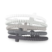 Load image into Gallery viewer, Jesus Bracelet Stack in Alloy - Large - by Ryan &amp; Rose