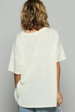 Load image into Gallery viewer, Mabel V-Neck Tee - Custard