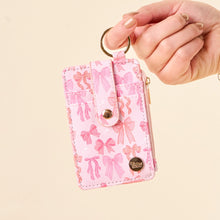 Load image into Gallery viewer, The Darling Effect Keychain Wallet - Blushing Bows
