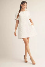 Load image into Gallery viewer, Nichole Floral Jacquard Dress