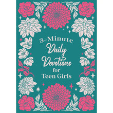 Load image into Gallery viewer, 3-Minute Daily Devotions for Teen Girls