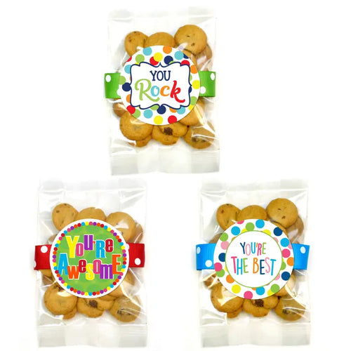 Oh, Sugar! Bright Dot Cookie Bags