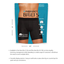 Load image into Gallery viewer, Emergency Briefs Kit - Men&#39;s Boxer Briefs