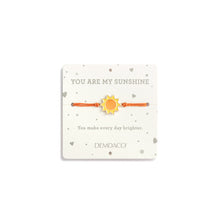 Load image into Gallery viewer, Demdaco You Are My Sunshine Bear - Yellow