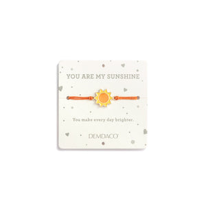 Demdaco You Are My Sunshine Bear - Yellow