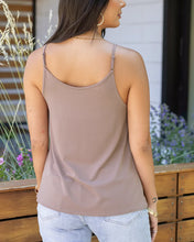 Load image into Gallery viewer, Grace &amp; Lace Scoop Neck Cami - Taupe