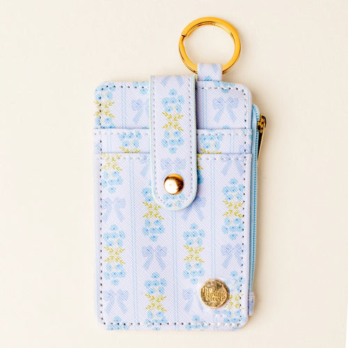 The Darling Effect Keychain Wallet - Oh So Fancy Blue