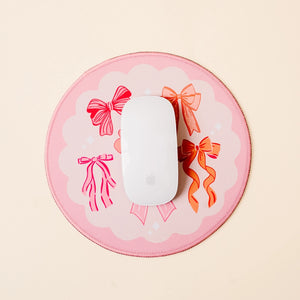 The Darling Effect Chic Clicks Mouse Pad - Blushing Bows