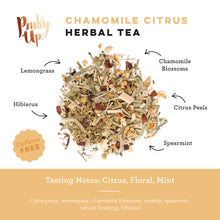 Load image into Gallery viewer, Pinky Up Tea Sachets - Chamomile Citrus Herbal