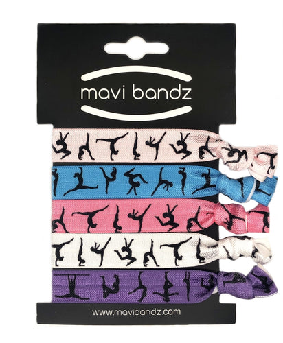 Gymnastics Hair Ties - Set of 5