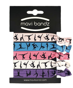 Gymnastics Hair Ties - Set of 5