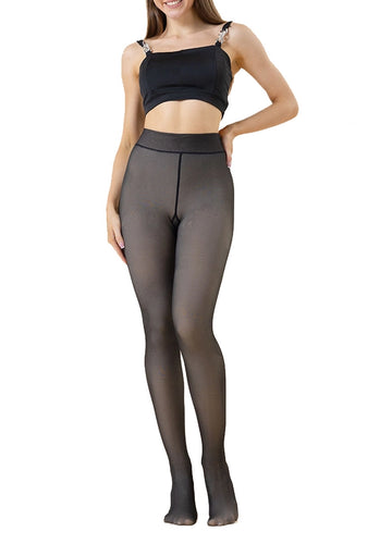 Magic Fleece Lined Tights - Butt Sculpting *ONE SIZE*