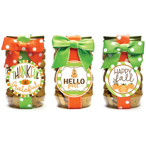 Oh, Sugar! Fall Cookie Pint Jars - Chocolate Chip