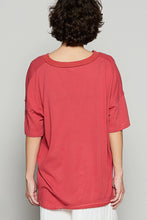 Load image into Gallery viewer, Mabel V-Neck Tee - Tomato