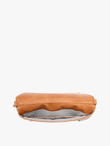 Isadora Whipstitch Crossbody - Brown