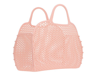 Retro Vintage Beach Bag - Pink Quartz