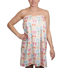 Load image into Gallery viewer, Bath Wrap - Mable Tan - Ribbons