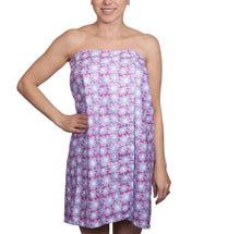 Load image into Gallery viewer, Bath Wrap - Signature Collection Pop Daisy - Lavender