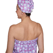 Load image into Gallery viewer, Bath Wrap - Signature Collection Pop Daisy - Lavender