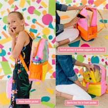 Load image into Gallery viewer, Kid&#39;s Pack It All Backpack - Orange Shimmer