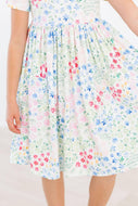 Girl's Sunshine Meadows Pocket Twirl Dress