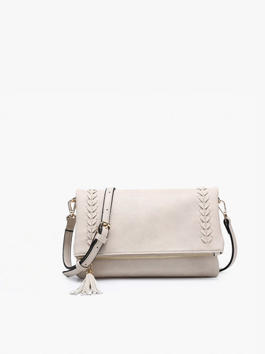 Isadora Whipstitch Crossbody - Bone