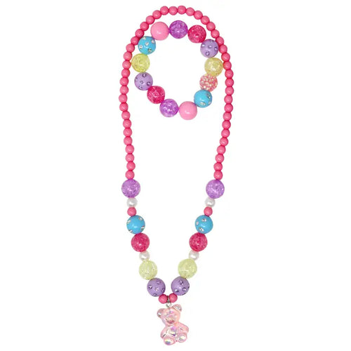 Gummy Bear Necklace & Bracelet Set