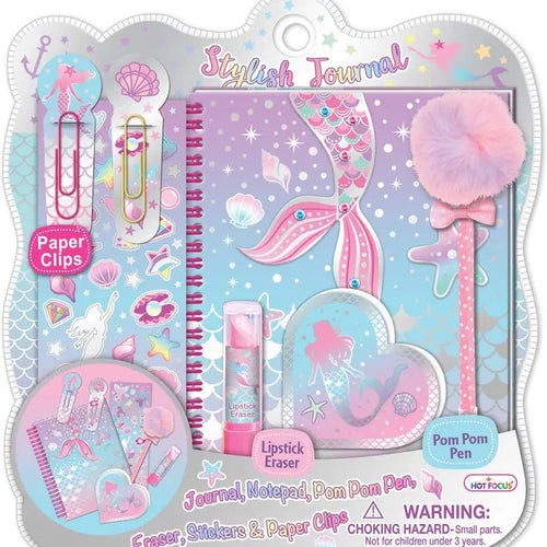 Girl's Stylish Journal Set - Mermaid