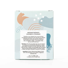 Load image into Gallery viewer, Luxe Sea Salt + Grapefruit Shower Steamer Fizzy Bomb