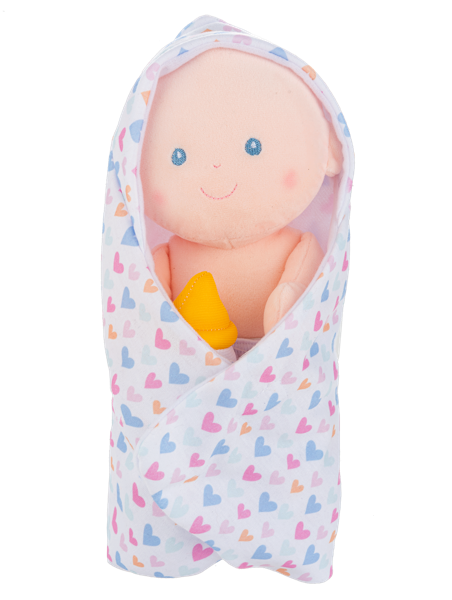 Baby GANZ Swaddle & Bottle Baby