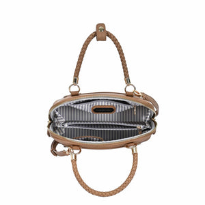 Camila Satchel Crossbody - Black