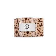 Load image into Gallery viewer, Small Teleties Flat Rectangle Hair Clip - Blonde Tortoise