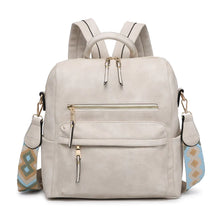 Load image into Gallery viewer, Paula Convertible Backpack - Off White