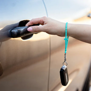 Jesus Loop Keychain Wristlet - Breeze - by Ryan & Rose