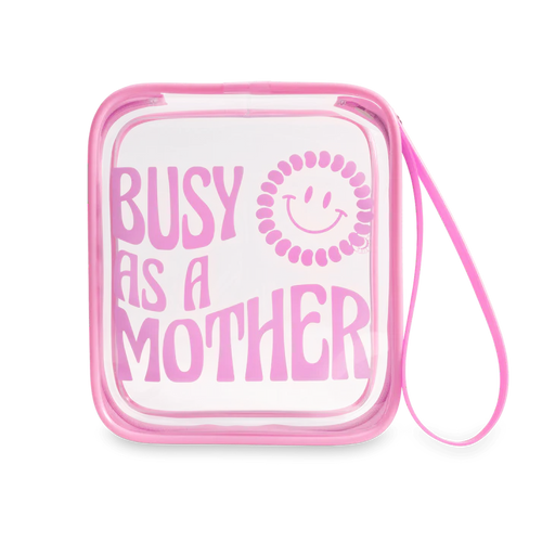 Teleties Teletote Travel Pouch - Busy As A Mother
