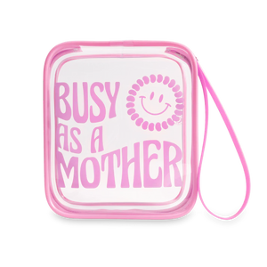 Teleties Teletote Travel Pouch - Busy As A Mother