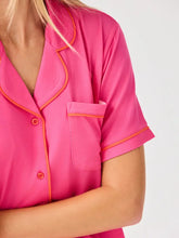 Load image into Gallery viewer, Charlotte Pajama Shorts Set - Pink by Mary Square