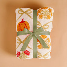 Load image into Gallery viewer, The Darling Effect Cozy Dreams Luxe Blanket - Patchwork Pumpkins