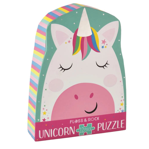Children's 12pc Puzzle - Rainbow Unicorn