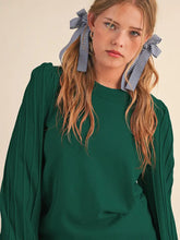 Load image into Gallery viewer, Destiny Puff Sleeve Top - Forest Green