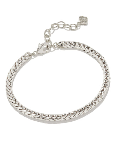 Kendra Scott Kinsley Chain Bracelet in Silver
