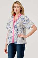 Load image into Gallery viewer, Penny Floral Toile Top