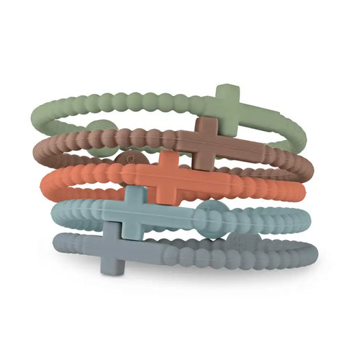 Jesus Bracelet Stack in Backcountry - Medium - by Ryan & Rose