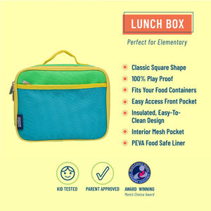 Kid's Lunch Box - Monster Green
