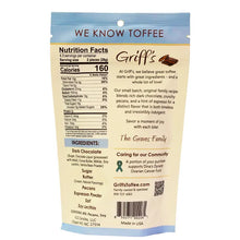Load image into Gallery viewer, Griff&#39;s Coffee Toffee 4.5ox Bag - Gluten Free