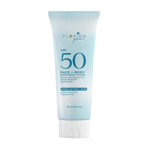 Florida Glow SPF 50 Sunscreen Face & Body Lotion