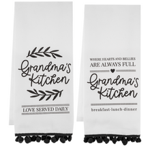 Load image into Gallery viewer, Ganz Grandma&#39;s Kitchen Tea Towels