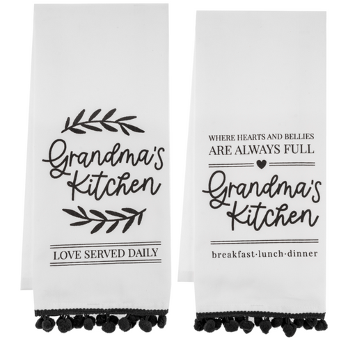 Ganz Grandma's Kitchen Tea Towels